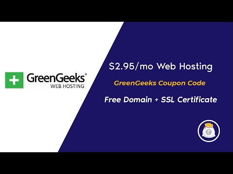Greengeeks coupon 2022: $2. 95 a month + free. Com domain