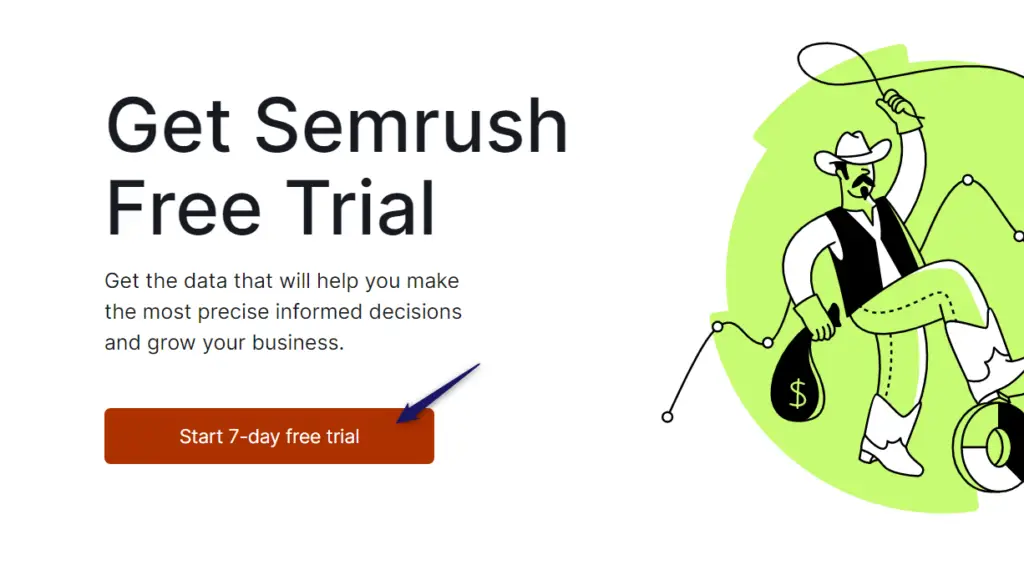 Get semrush trial