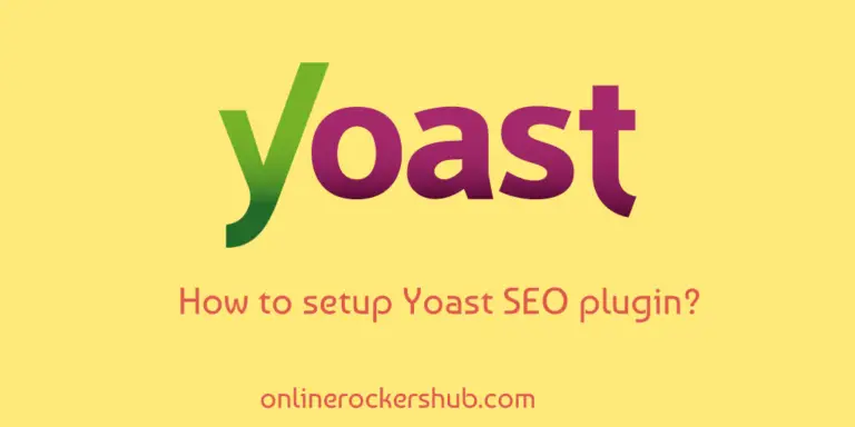 How to setup Yoast SEO plugin