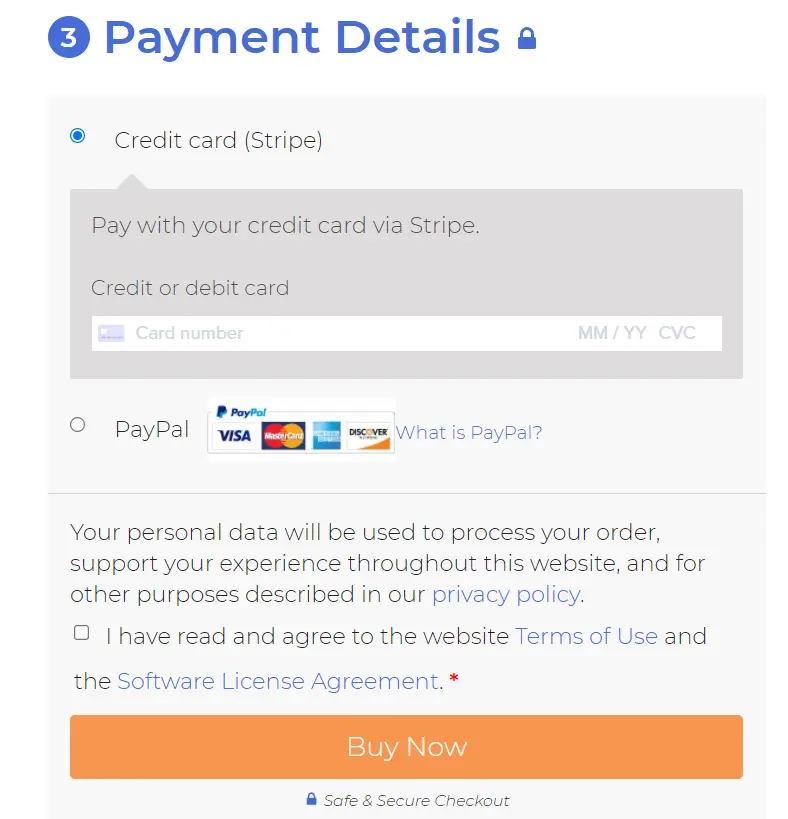 Lifterlms payment gateway