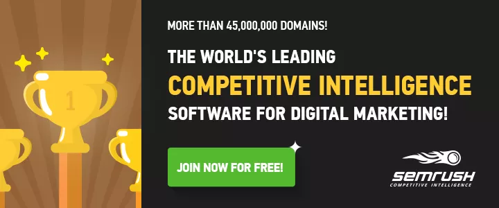 Semrush - the world's leading competitive intelligence software for digital marketing